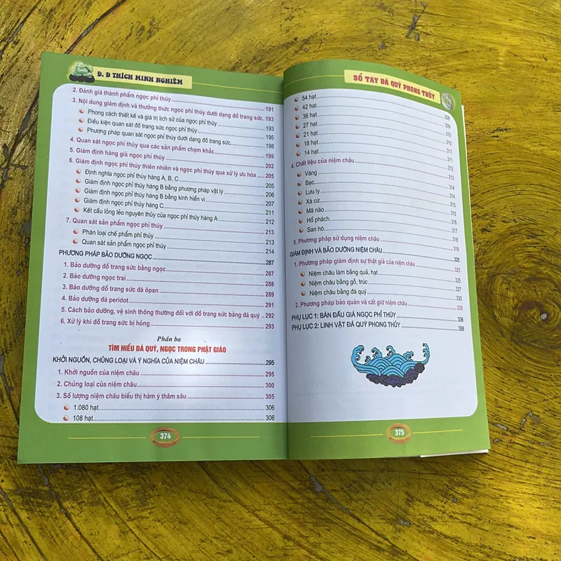 SỔ TAY ĐÁ QUÝ PHONG THUỶ- Đ.Đ THÍCH MINH NGHIÊM 588976