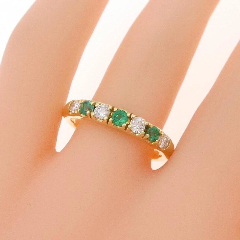 Nhẫn Emerald K18YG 0.24CT - Hàng hiệu Chính hãng 852381