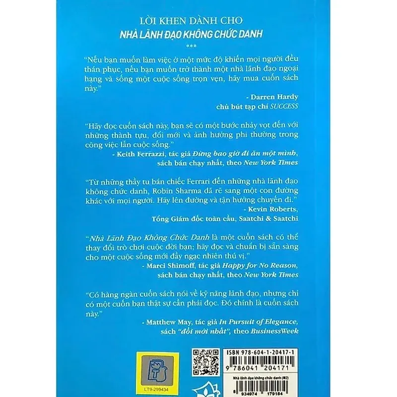 Sách Tự Luyện Thành Công Trong Kinh Doanh Và Cuộc Sống - Robin Sharma mới 90% 695162