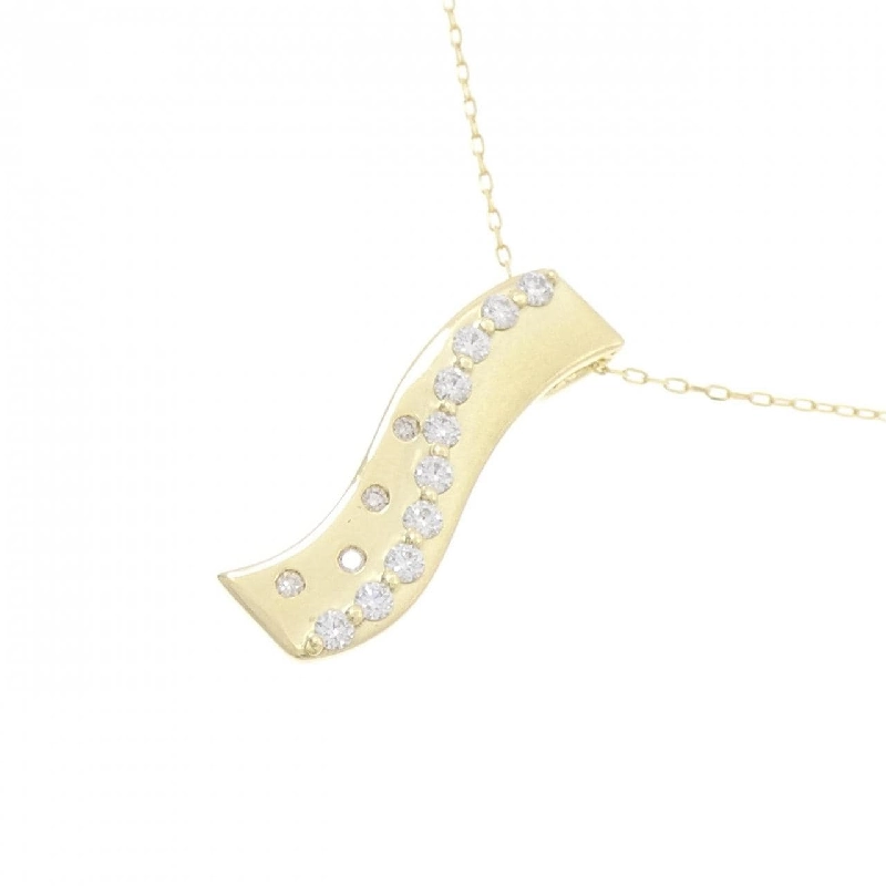 K18YG Dây chuyền kim cương 0.20CT - Hàng hiệu Chính hãng 861090