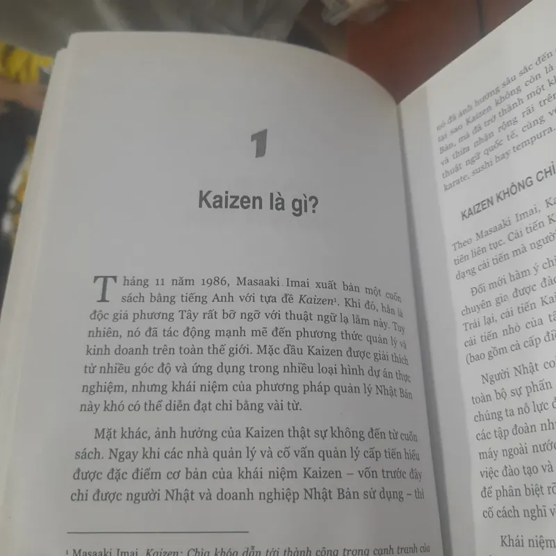 KAIZEN TEIAN, thiết lập hệ thống Cải Tiến Liên Tục 689511