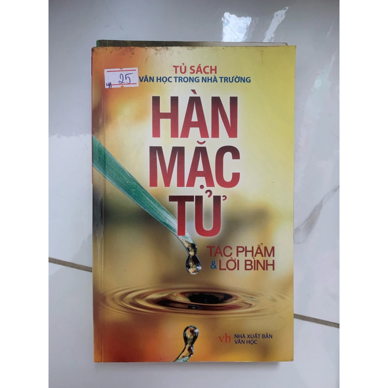 Sách Hàn Mặc Tử - tác phẩm và lời bình - sách real 314279