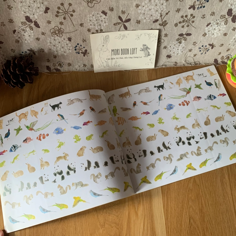 Sách tranh One Gorilla: A Counting Book, Used, Sách tập đếm tiếng anh cho bé 446661