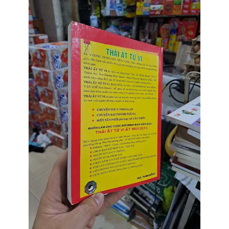 Thái Ất Tử Vi (Tử Vi Mạng Số Toàn Niên Ất Mùi 2015, Tử Vi Nữ Từ 19 Đến 90 Tuổi, Vương Dung Cơ Luận Giải) - Khổng Trung Văn Dịch - 2015 mới 80% ố - TÂM LINH - TÔN GIÁO - THIỀN - HCM3012 749683