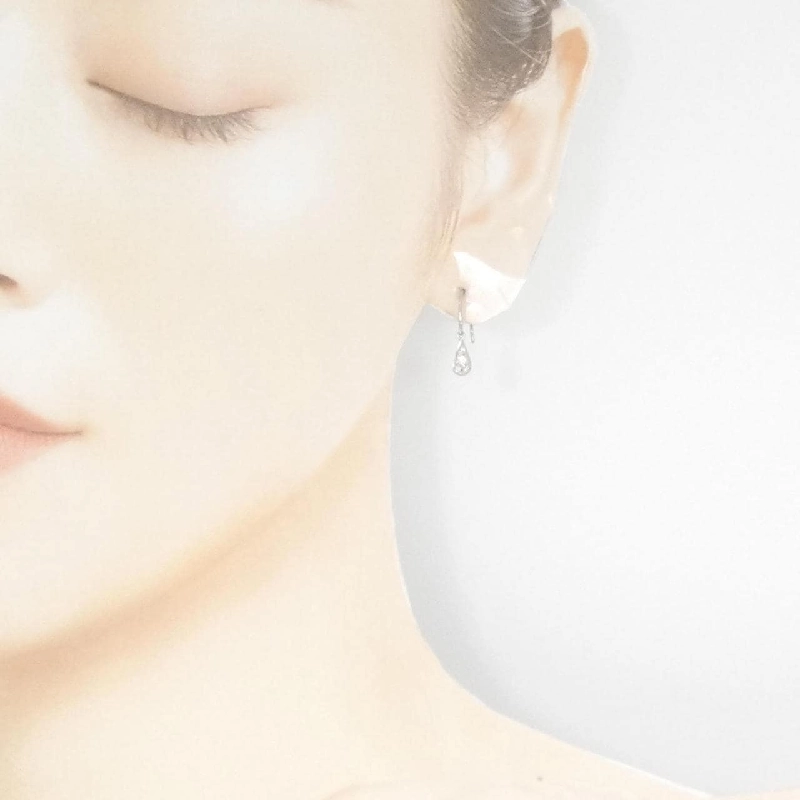 K18WG Bông tai kim cương 0.14CT - Hàng hiệu Chính hãng 868981