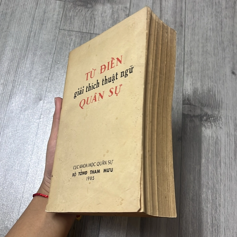 Từ điển giải thích thuật ngữ quân sự-1985. 2a3 527620