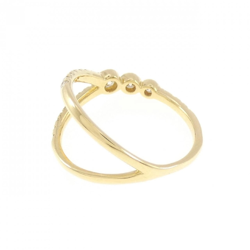 【Sản phẩm mới】Nhẫn kim cương K18YG 0.22CT 669446