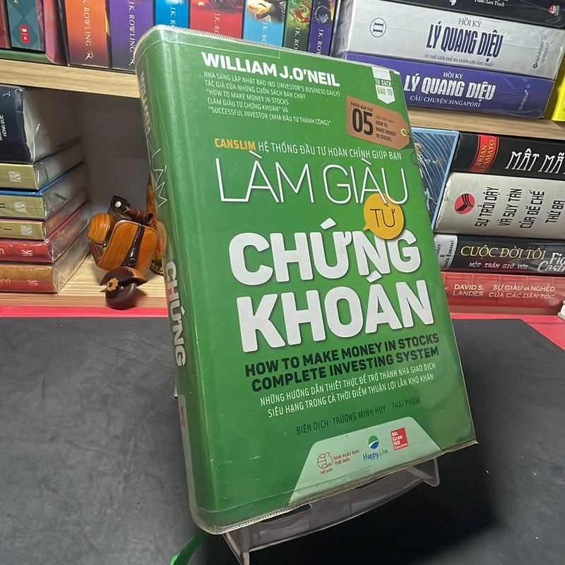 Làm giàu từ chứng khoán William J.O’Neil mới 80% 277914