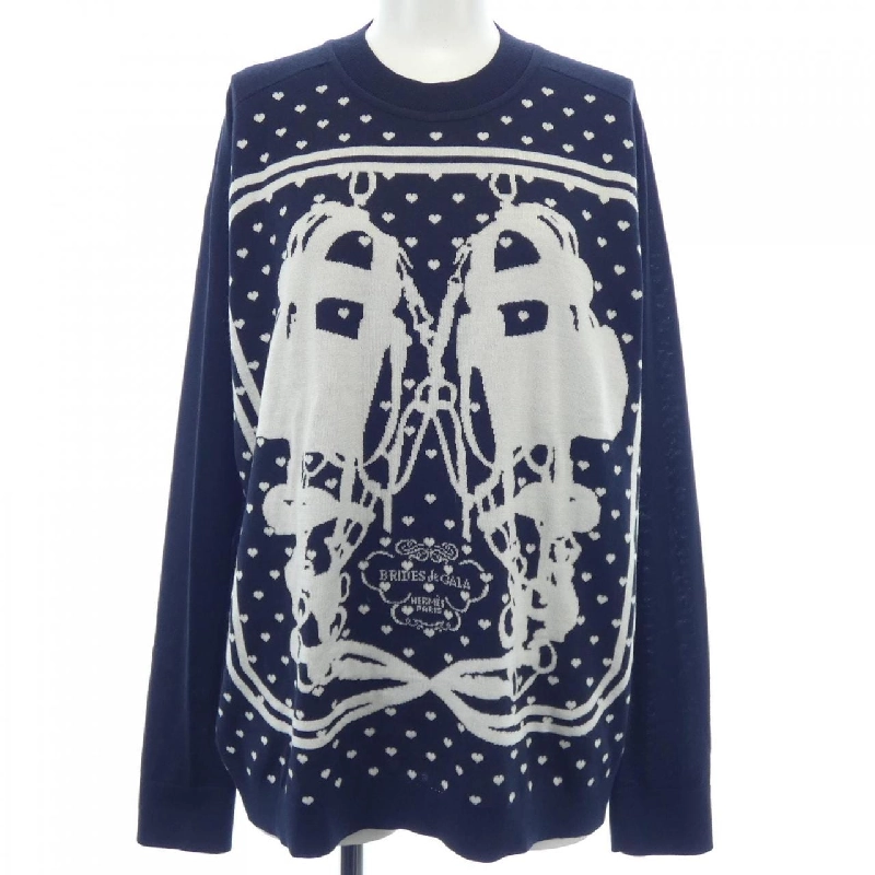 HERMES BRIDES DE GALA LOVE *87-7701 Áo len 634352