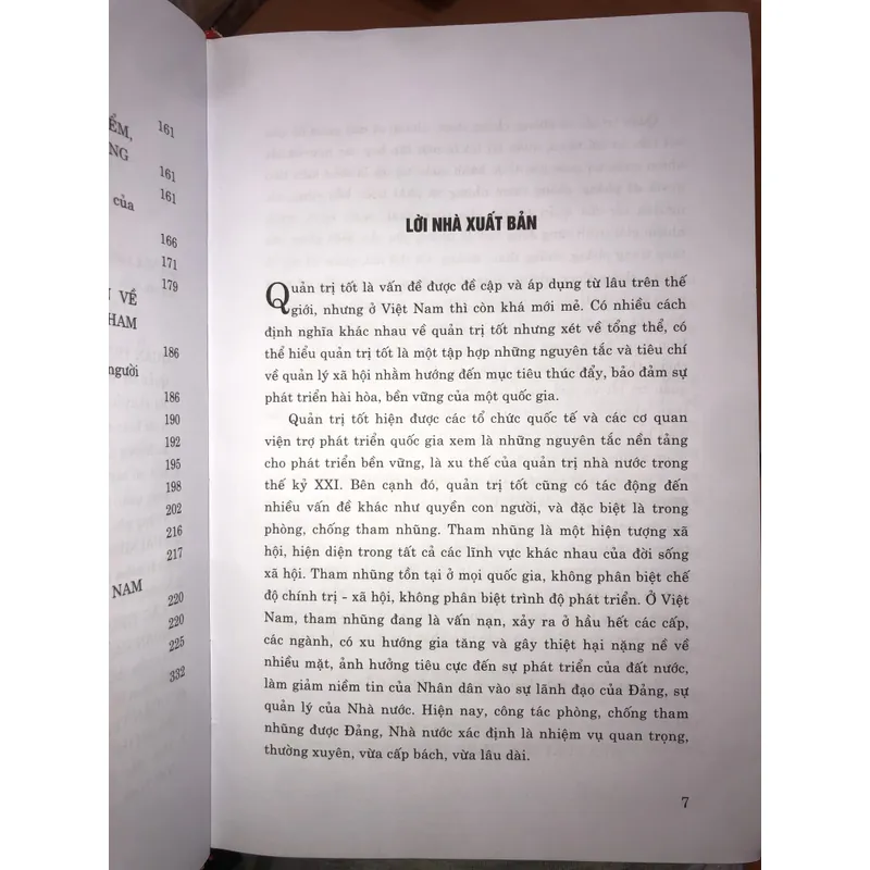 Quản trị tốt và phòng, chống tham nhũng  597147
