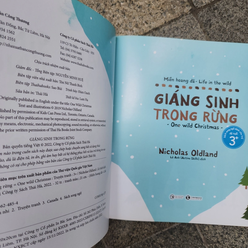 Combo 6 quyển truyện song ngữ Miền hoang dã của Nicholas Oldland mới 95% 534392