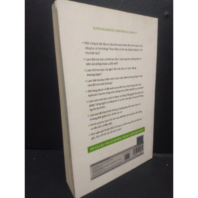 Đổi Mới Từ Cốt Lõi mới 80% ố nhẹ 2018 HCM2405 Peter Skazynski Rowan Gibson SÁCH KỸ NĂNG 914396