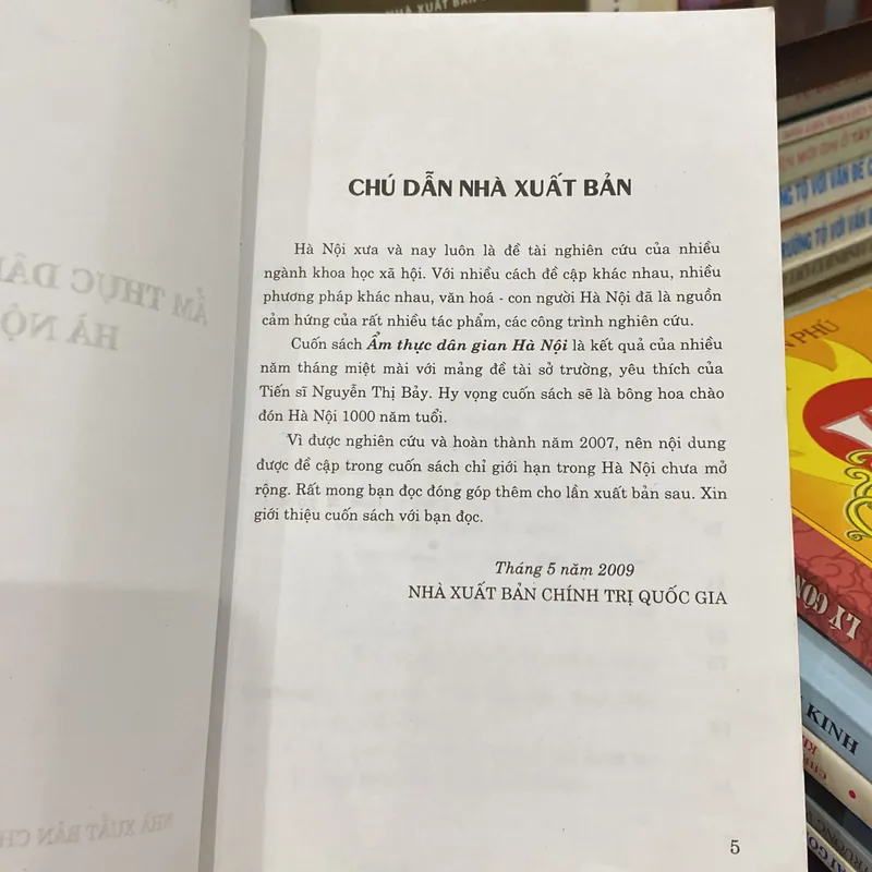 ẨM THỰC DÂN GIAN HÀ NỘI, TS. Nguyễn Thị Bảy (xb 2009) 559404
