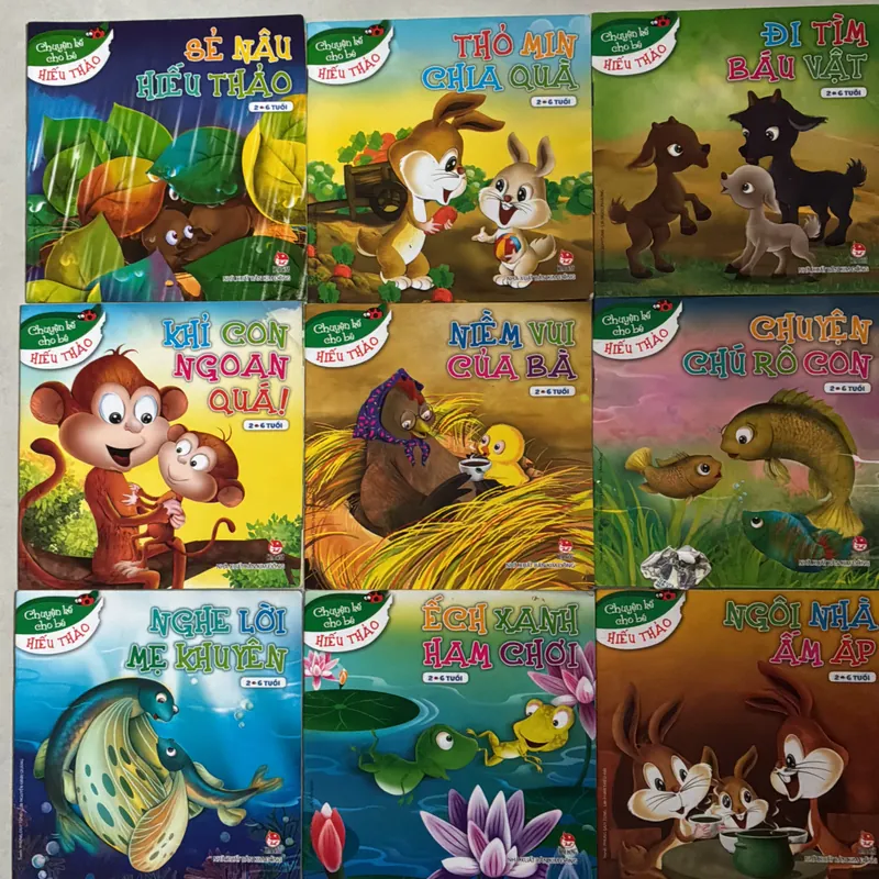 Chuyện kể cho bé 2-6 tuổi (9 cuốn) 702584