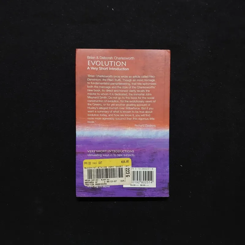[Sách Cũ Ngoại Văn] Evolution: A Very Short Introduction 780698