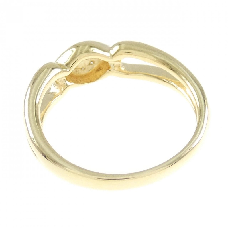 Nhẫn kim cương K18YG 0.03CT 672413