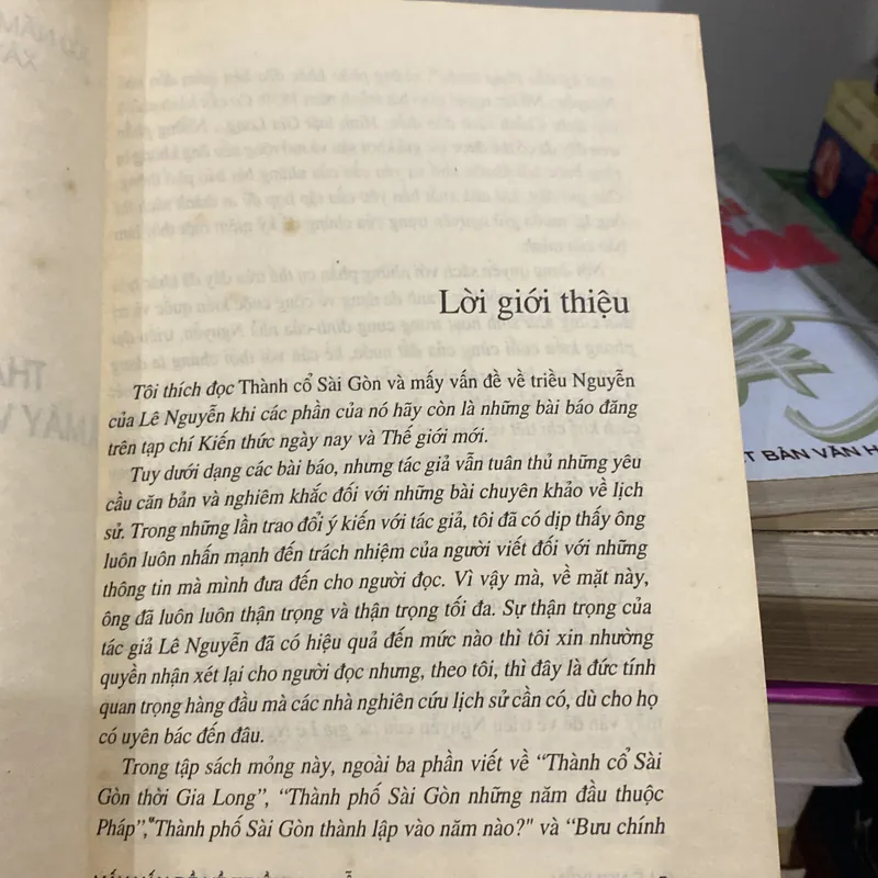 THÀNH CỔ SÀI GÒN & MẤY VẤN ĐỀ VỀ TRIỀU NGUYỄN, LÊ NGUYỄN (XB 1998) 561802