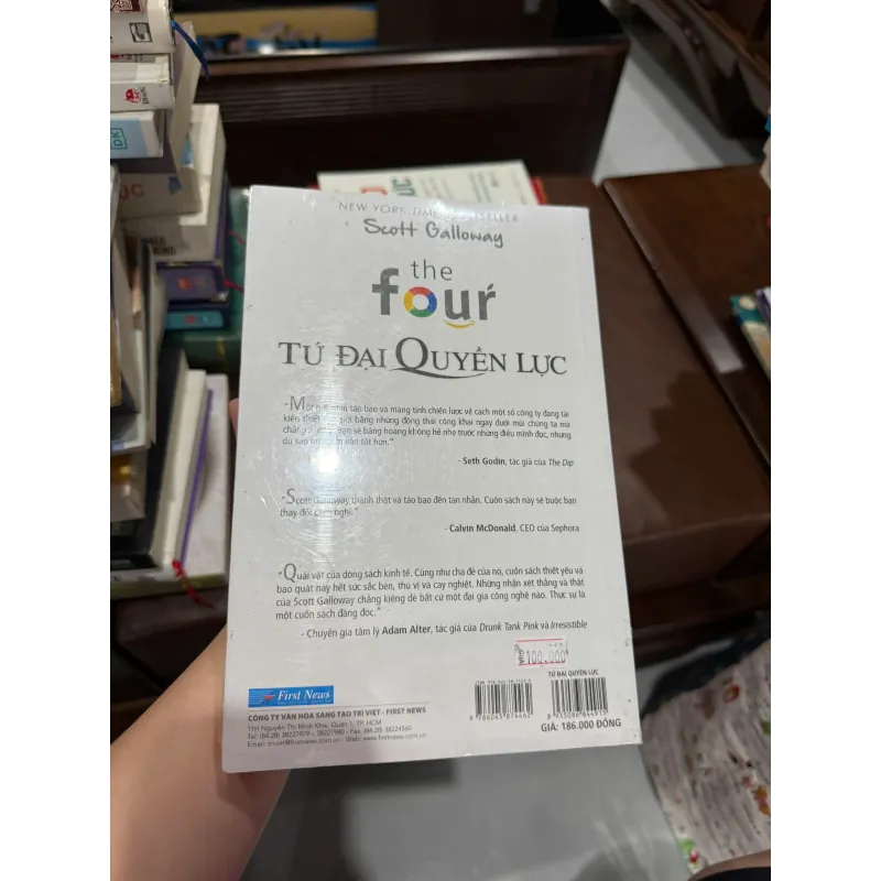 The Four – Tứ Đại Quyền Lực | Scott Galloway | Sách kinh doanh – công nghệ BESTSELLER - K4 1019603