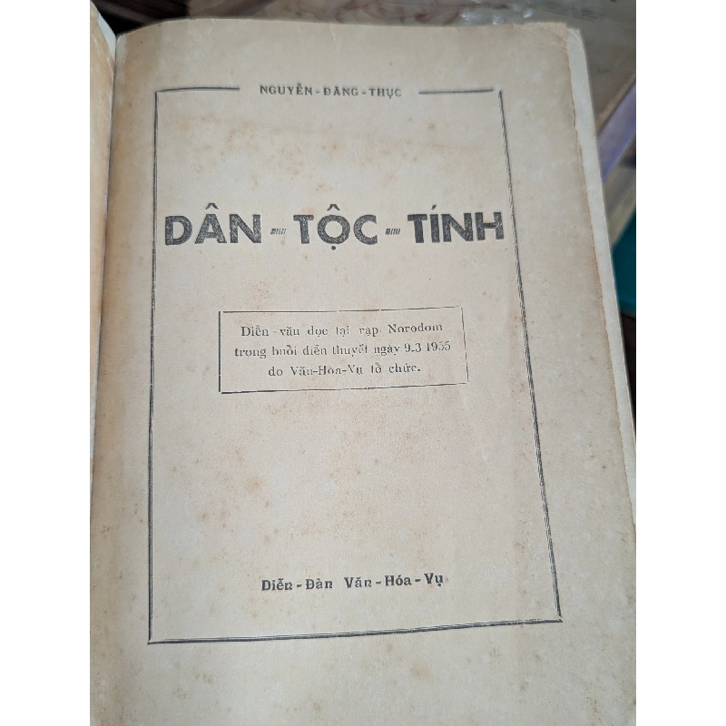 Dân Tộc Tính - Nguyễn Đăng Thục 465983