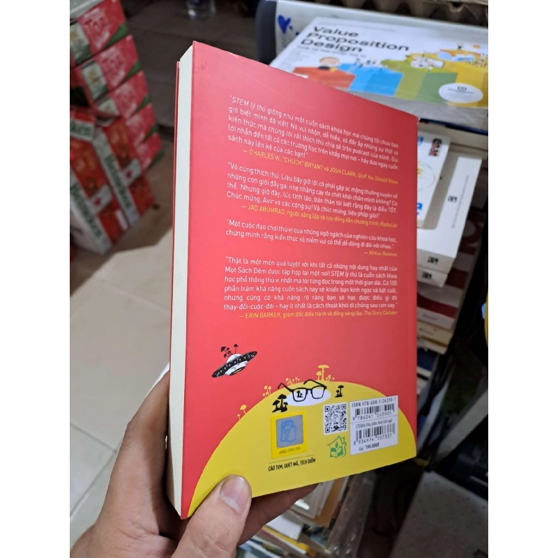 Stem Lý Thú - Kiến Thức Bất Ngờ Về Khoa Học, Công Nghệ, Kỹ Thuật Và Toán Học - Dr Chris Balakrishnan, Matt Wasowski, Kristen Orr - 2025 mới 90% - KHOA HỌC ĐỜI SỐNG - HMT3012 925103