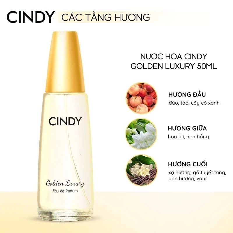 Nước hoa Cindy 50ml ( 5 mùi ) dành cho Nữ 296838