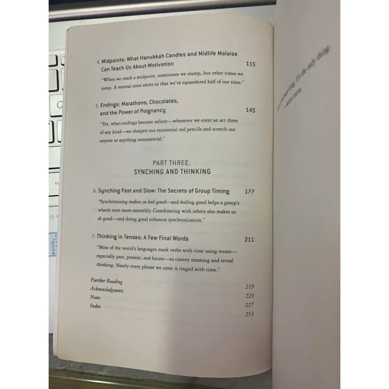 WHEN: THE SCIENTIFIC SECRECTS OF PERFECT TIMING - DANIEL H. PINK 600624