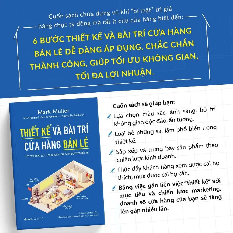 Thiết Kế Và Bài Trí Cửa Hàng Bán Lẻ - Mark Muller - GIVER BOOKS - MARKETING KINH DOANH 595462