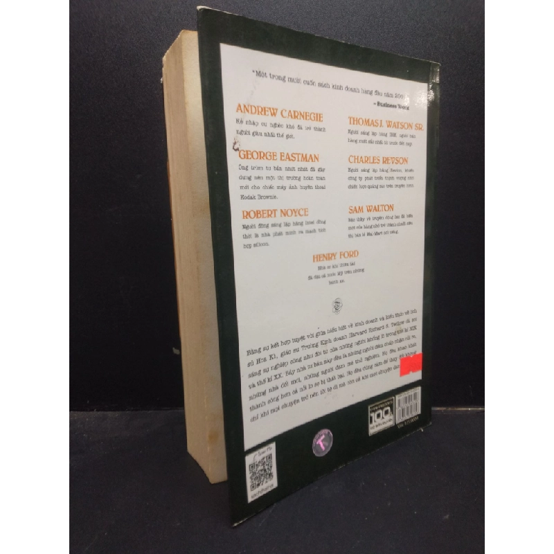 [Phiên Chợ Sách Cũ] Những Người Khổng Lồ Trong Giới Kinh Doanh Richard S.Tedlow (ố vàng, bị ghi trong sách) 2015 2303 419199