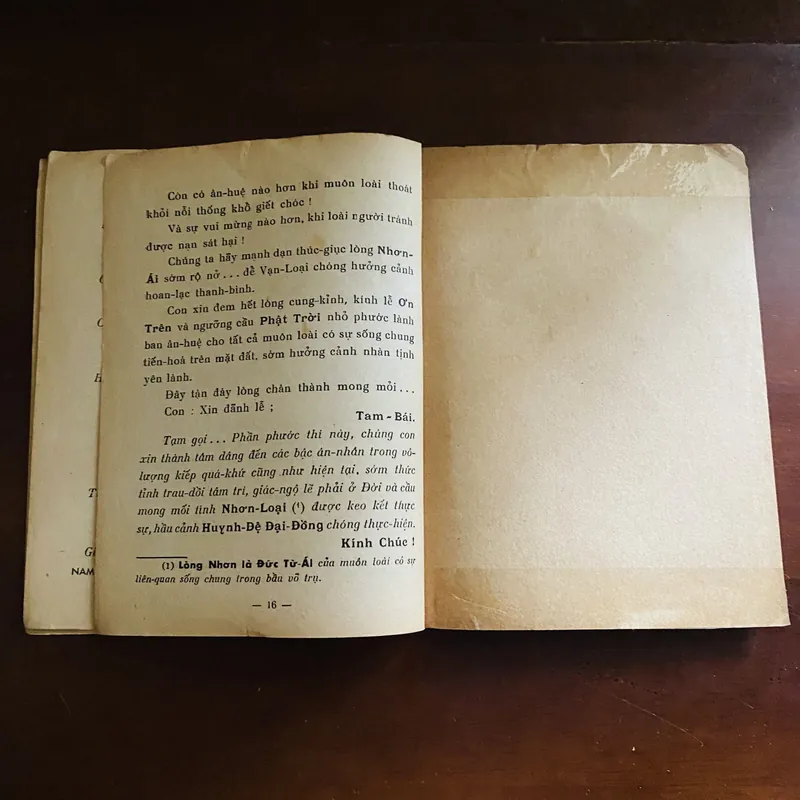 Hạnh chay trường và nền hoà bình thế giới (năm 1965)  723242