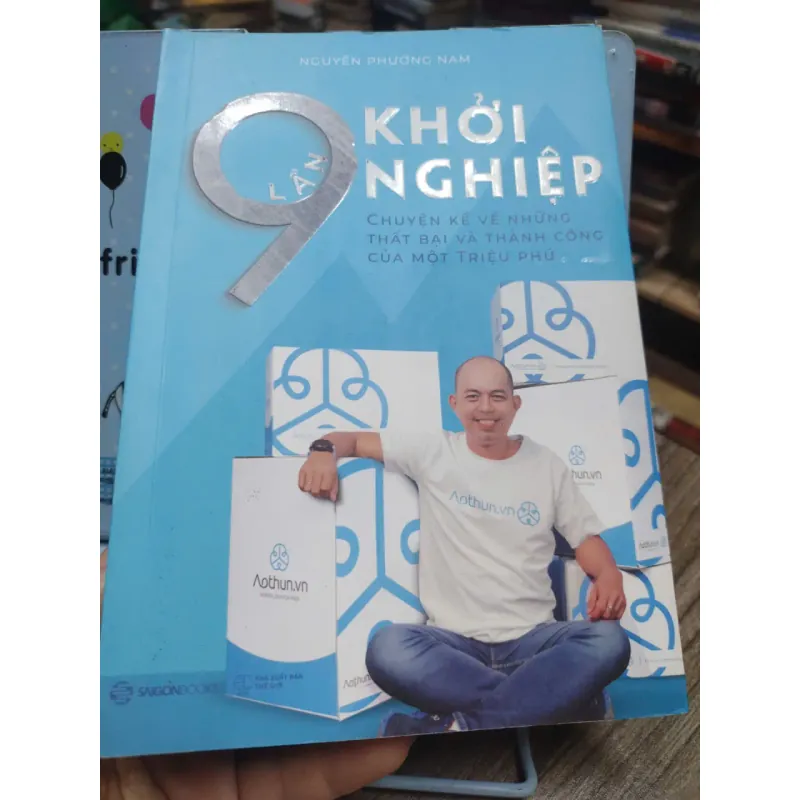 Sách: 9 lần khởi nghiệp - Nguyễn Phương Nam (A2) 590032