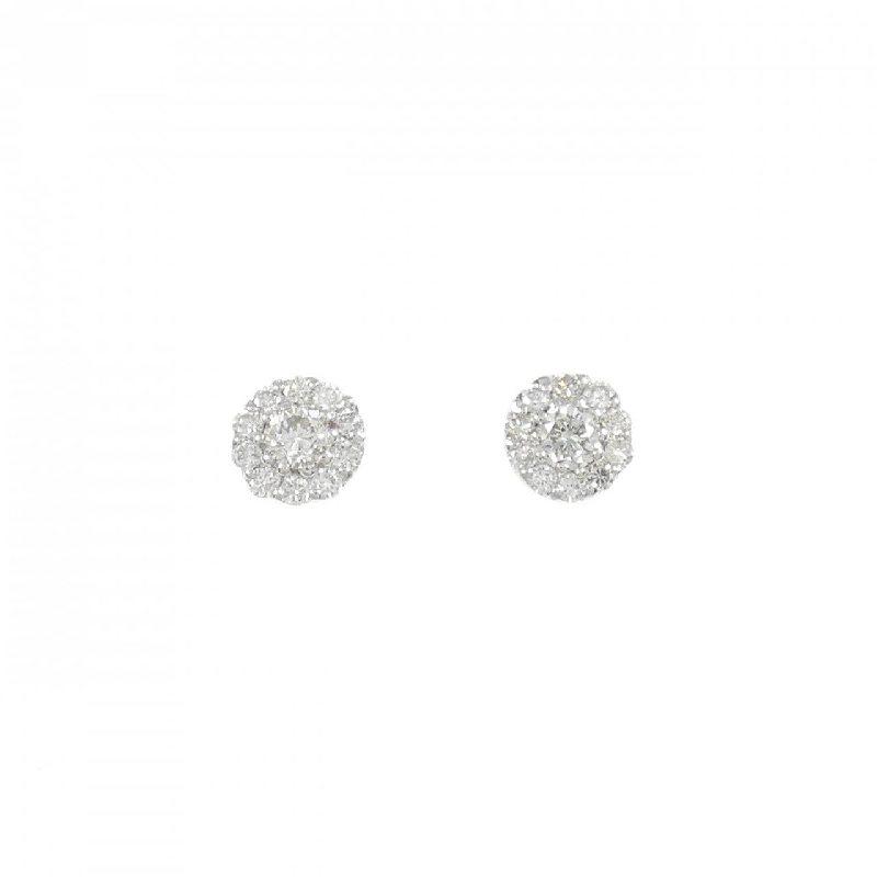 K18WG Bông tai kim cương 0.28CT - Hàng hiệu Chính hãng 865640