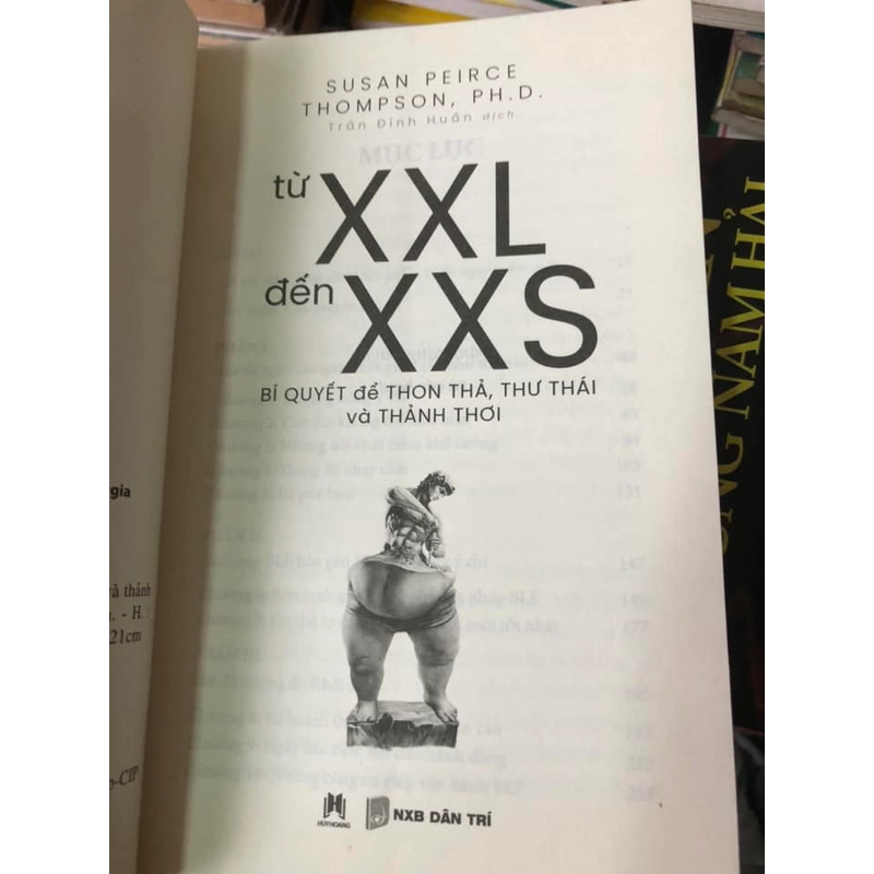 Sách Từ XXL đến XXS: Bí quyết để thon thả, thư thái và thảnh thơi - Susan Peirce, Thompson 306395