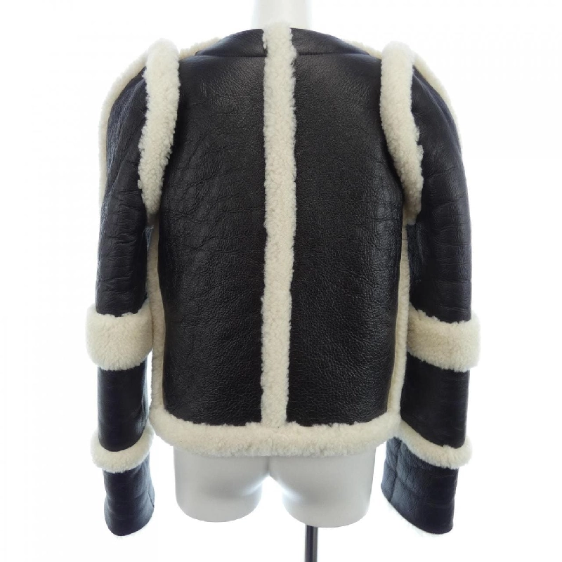 【Mã giảm giá】Áo khoác lông cừu CELINE 640330