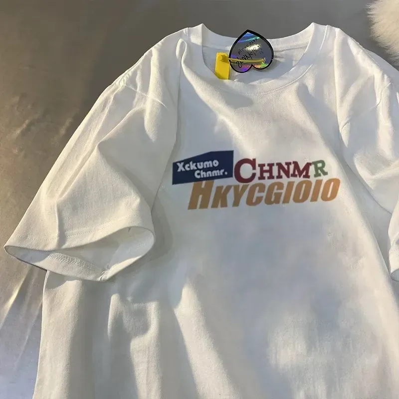 ÁO THUN PHÔNG NỮ UNESEX 3158 CHẤT LIỆU COTTON FORM RỘNG DẤU QUẦN 780957