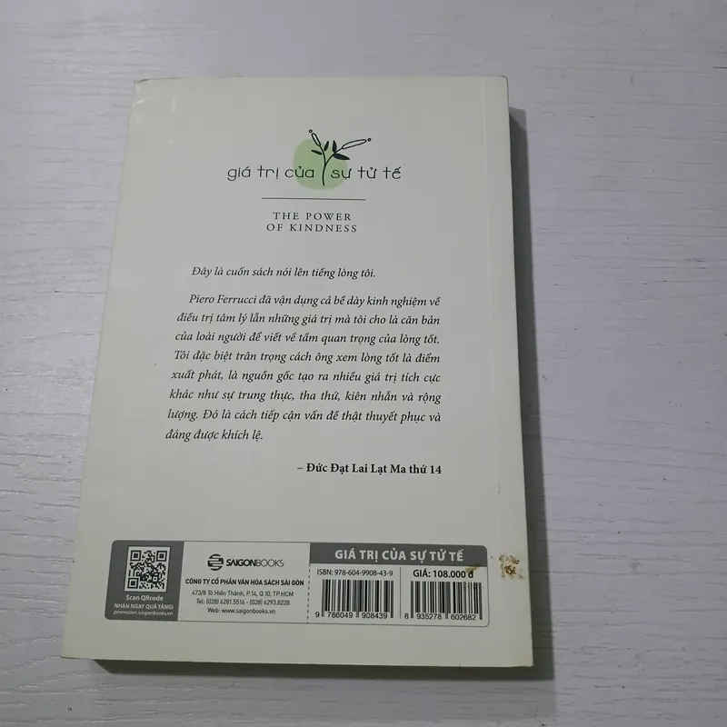 Sách Giá trị của sự tử tế - giúp ta nhận ra tầm quan trọng của lòng tốt 731709