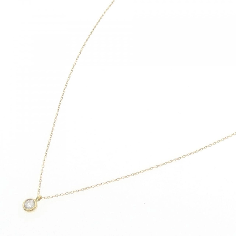 K18YG Dây chuyền kim cương 0.10CT - Hàng hiệu Chính hãng 848229