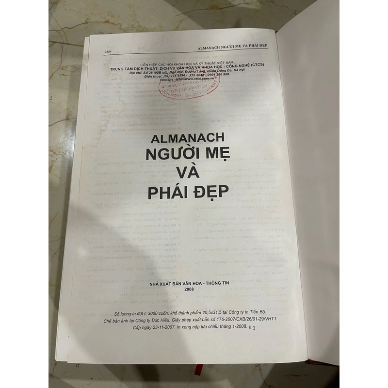 ALMANACH Người mẹ và phái đẹp 524155
