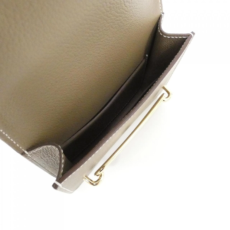 【Sản phẩm chưa sử dụng】Ví Hermes Luri Slim Bicolor 082212CP 621420