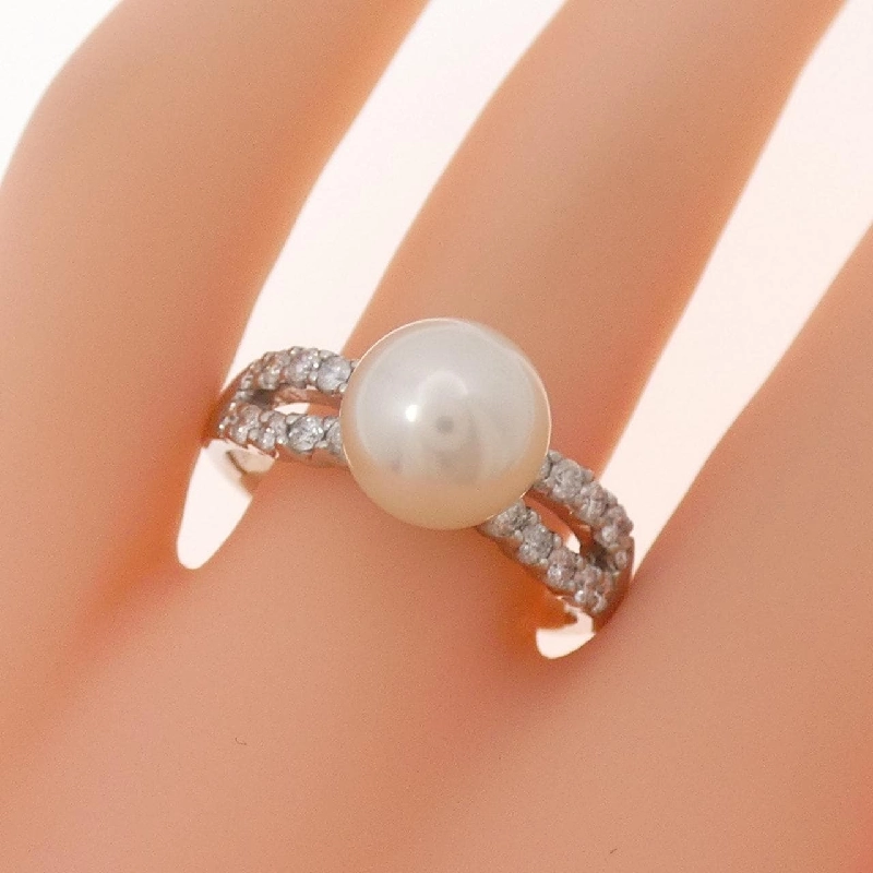 Nhẫn ngọc trai Akoya PT900 8.5mm - Hàng hiệu Authentic 847555