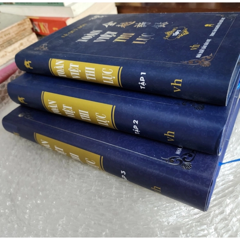 Toàn Việt thi lục | Lê Quý Đôn I trọn bộ 3 tập bìia
cứng 459775