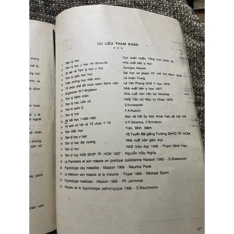 Tâm lý học y học - Bộ Môn Tổ Chức Y Tế  1009185