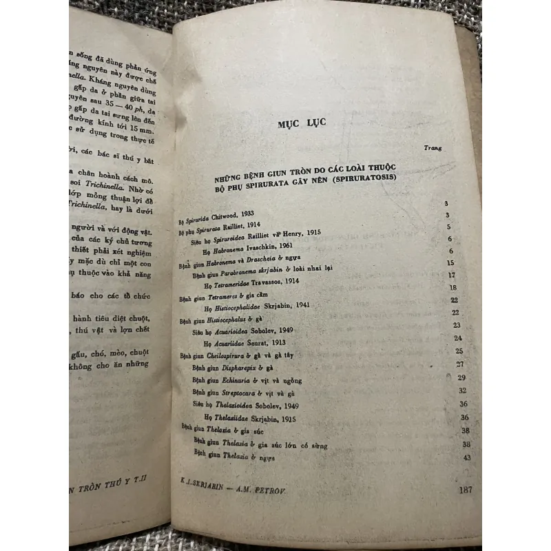 Nguyên lý môn giun tròn thú y 2; 200 trang khổ lớn  1009223