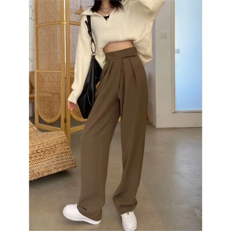 Quần tây cạp dán ống suông  509560