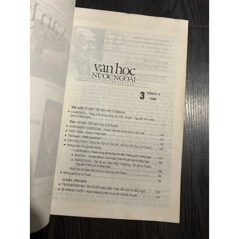 Văn học nước ngoài (Số 3-1999) 360730