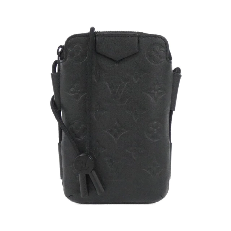 Túi xách vai Louis Vuitton Monogram Shadow Lace-up Pouch M12601 - Hàng hiệu Chính hãng 803110