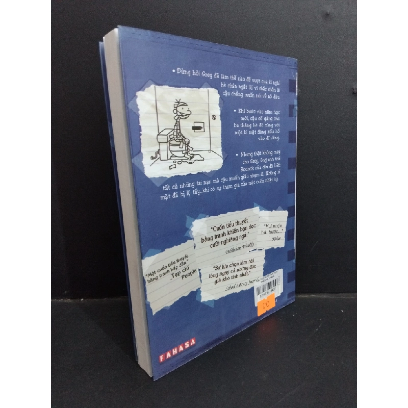 Nhật ký chú bé nhút nhát 2 "Luật" của Rodrick mới 90% bẩn bìa, ố nhẹ 2014 HCM1712 Jeff Kinney VĂN HỌC 355213