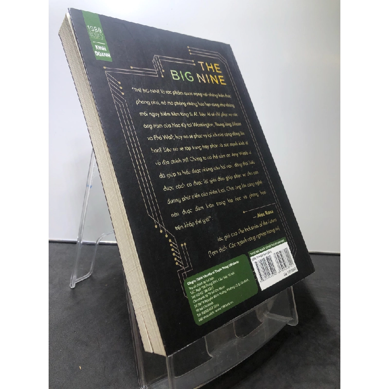 The Big Nine AI-Bước tiến đột phá hay tham vọng kinh tế của 9 gã khổng lồ công nghệ 2019 mới 90% Amy Webb HPB0308 KINH TẾ - TÀI CHÍNH - CHỨNG KHOÁN 458565