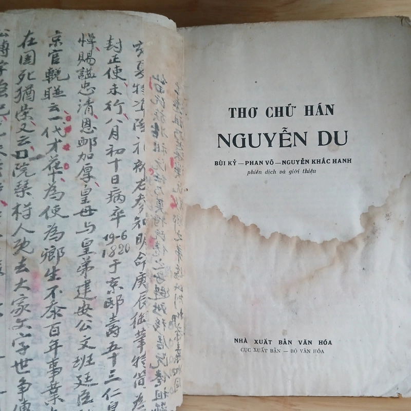 Thơ Chữ Hán NGUYỄN DU (Xb 1959) - Bùi Kỷ, Phan Võ, Nguyễn Khắc Hanh dịch 517582