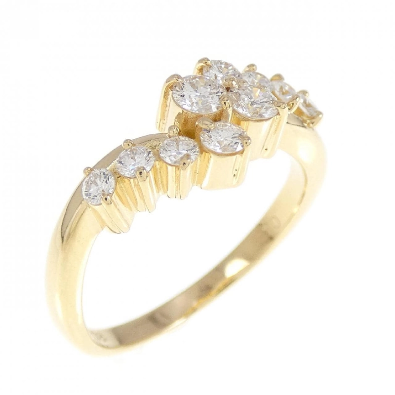 Nhẫn kim cương K18YG 0.53CT 673242