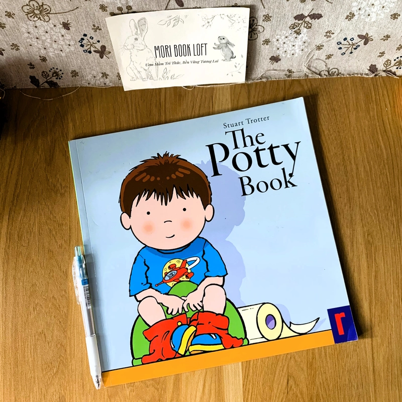 Sách tranh tiếng anh The Potty Book, Used, Picture Book For Kids 446671
